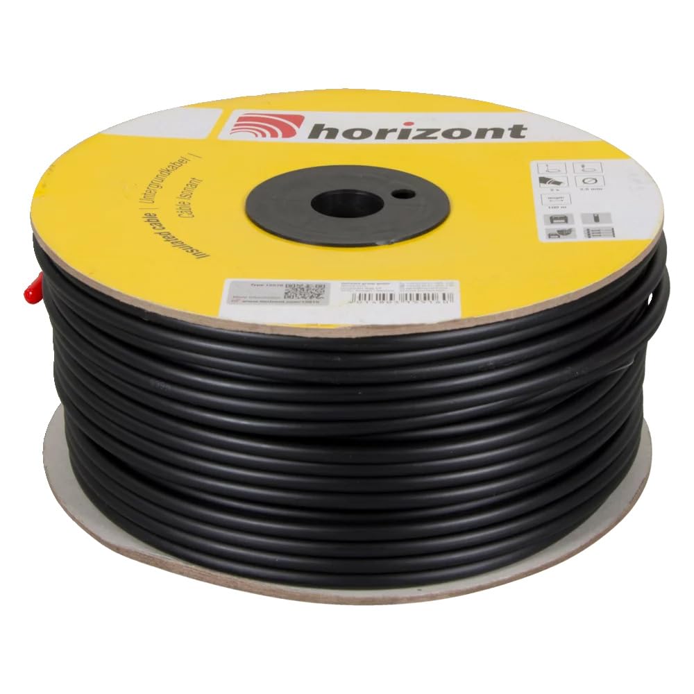 Câble d'alimentation haute tension 100m HORIZONT - Diamètre 2,5mm