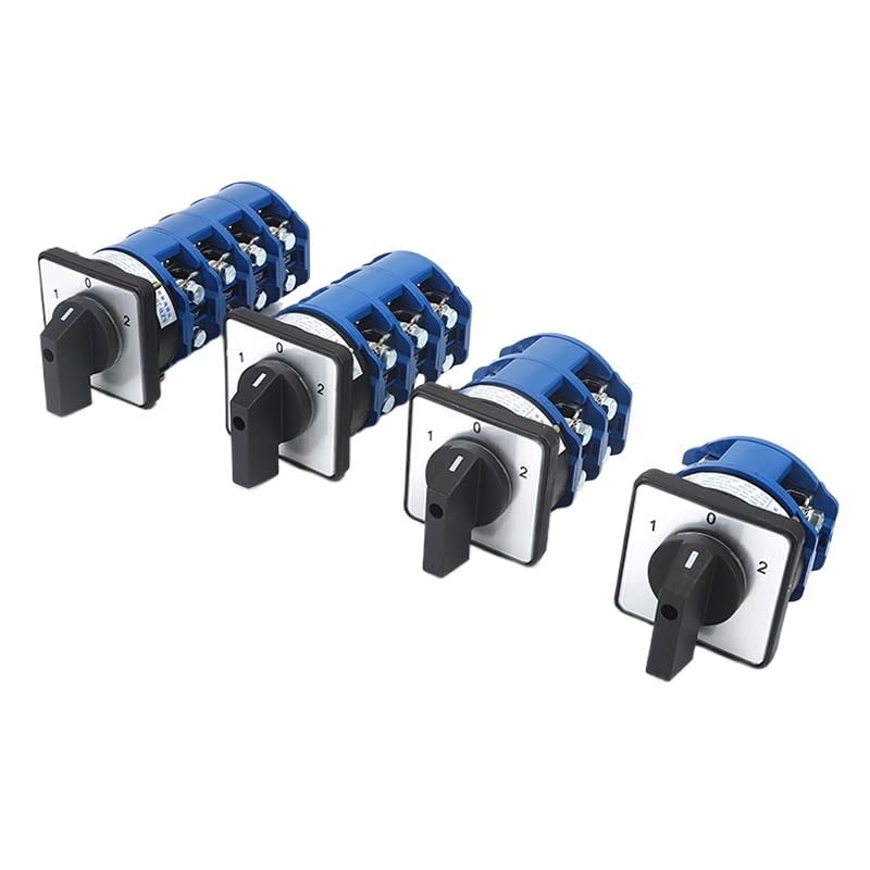 SZW26/LW26-160 160A 660V 3ポジション オン-オフ-オン 1相 ロータリー切替カムスイッチ 4端子