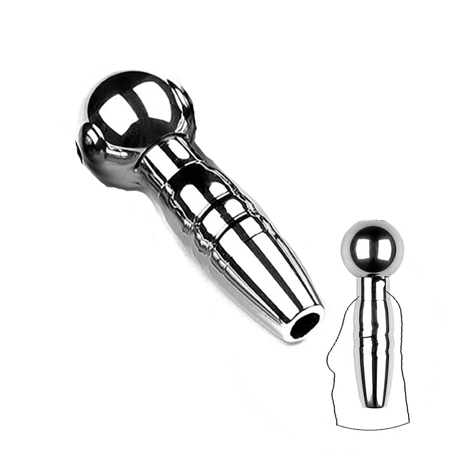 Asta di sondaggio cava liscia in acciaio inossidabile, dilatatore speciale maschile, comodo set per la minzione -D11IT (6mm)