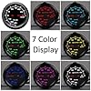 ETOPARS Universal Car Vehicle 2inch 52mm Pointer Turbo Boost Gauge Meter Kit PSI 7 Color LED Light Pointer Indicator Dail #1