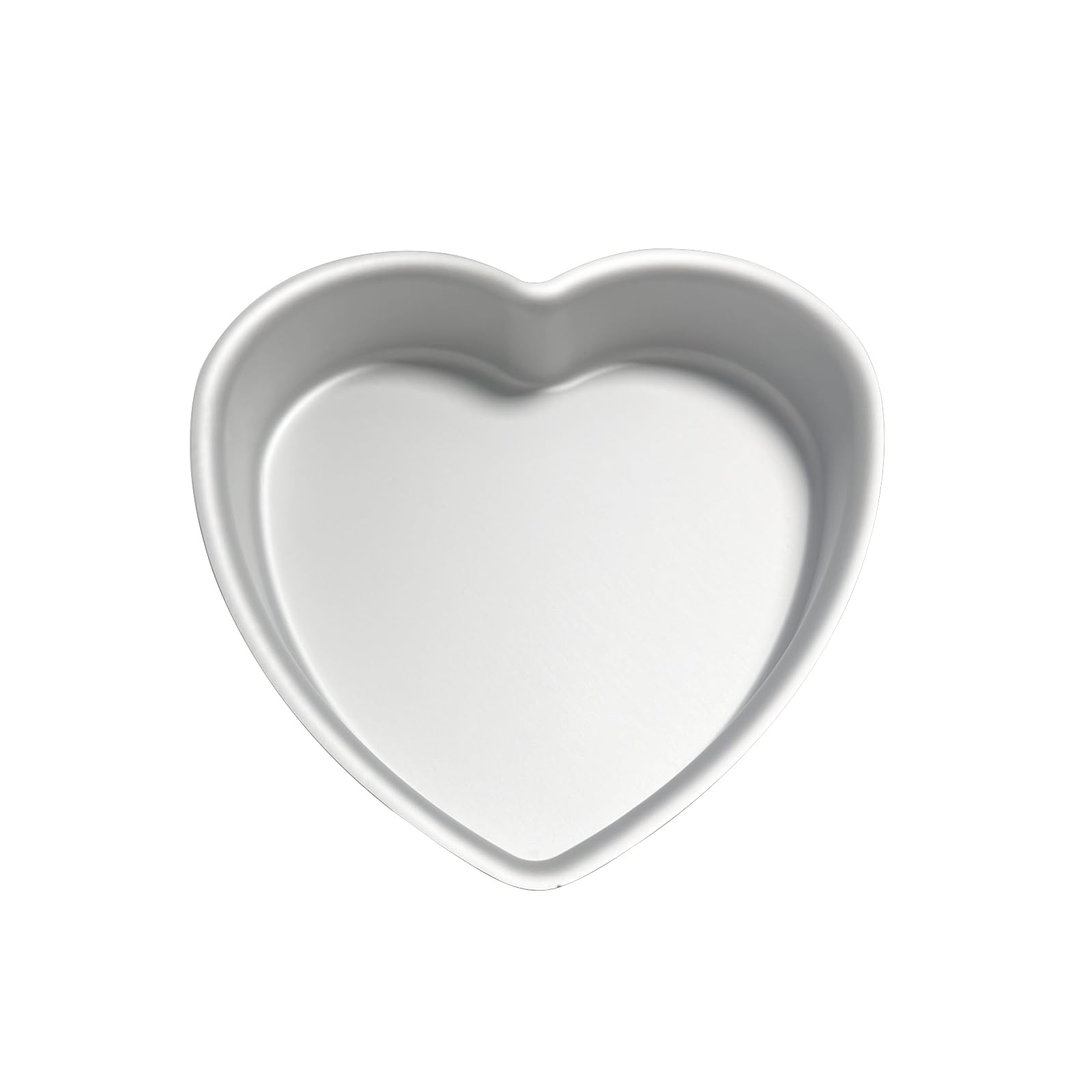 kefyixc 9 Inch Heart Shaped Cake Pan, Aluminum Heart Cake Mold, Heat-Resistant Baking Cake Pan for Wedding, Party, Family Occasions, Chocolate, Bread. (9 × 2 Inch)