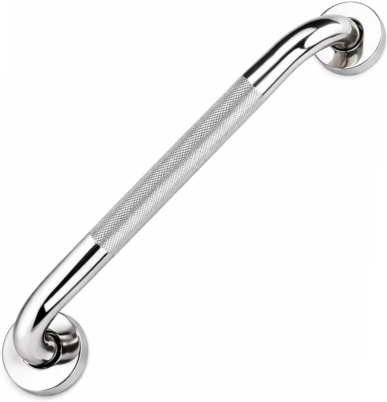 supregear Barra di Sostegno per Bagno, Antiscivolo in Acciaio Inox 304, Barra di Sicurezza e Supporto per Cucina, Camera da Letto, Vasca, Doccia, 30 cm