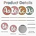 124 Pieces Word Wall Bulletin Board Set Word Wall Letters Alphabet Bulletin Board Cutouts for Classroom Decoration (Boho)