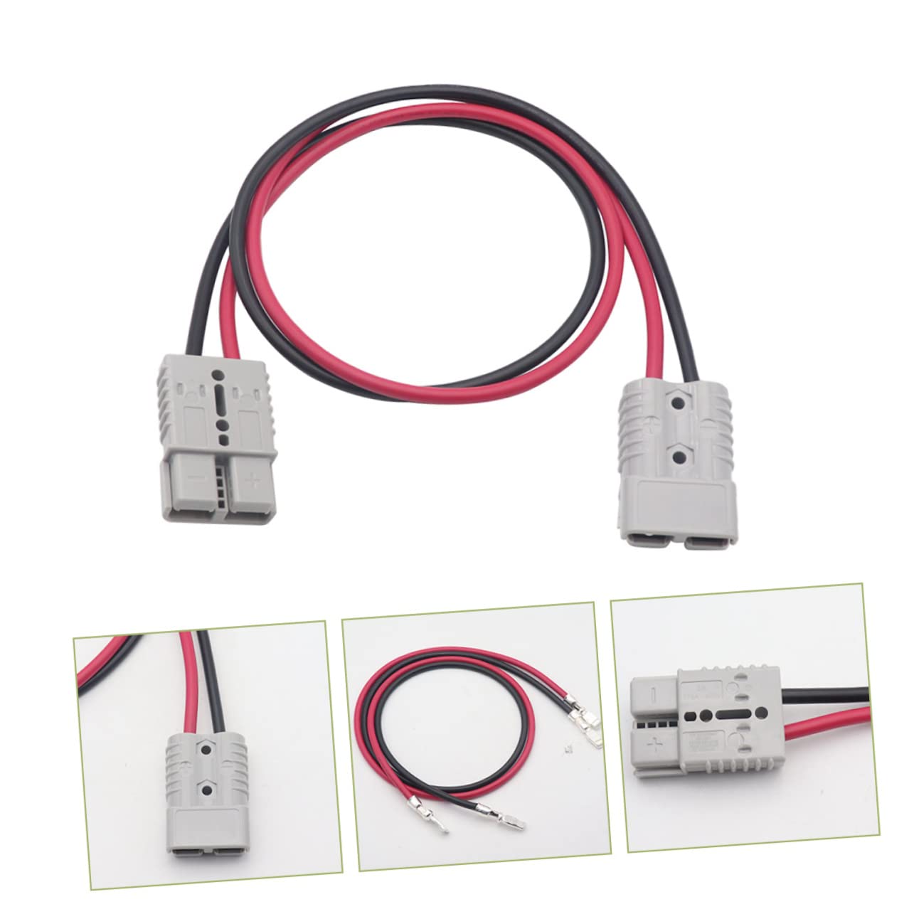 Cabilock Adapter Kabla Zasilającego Do Akumulatora Samochodowego i Przewód Przedłużający z Gumową Powłoką Wytrzymały i Bezpieczny Do Zastosowań Przemysłowych i Wojskowych