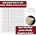 Small Sticky Labels White Rectangular Labels 1