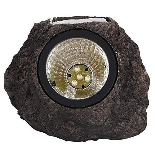 Aramox Lumière Solaire Extérieure LED Lampe de Jardin étanche Forme de Pierre Décorations de Pelouse de Jardin