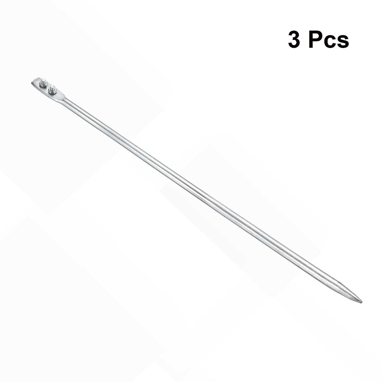 QUARKZMAN Palo Terra Freddo Zincato Messa a Terra 2.6ft 3pz