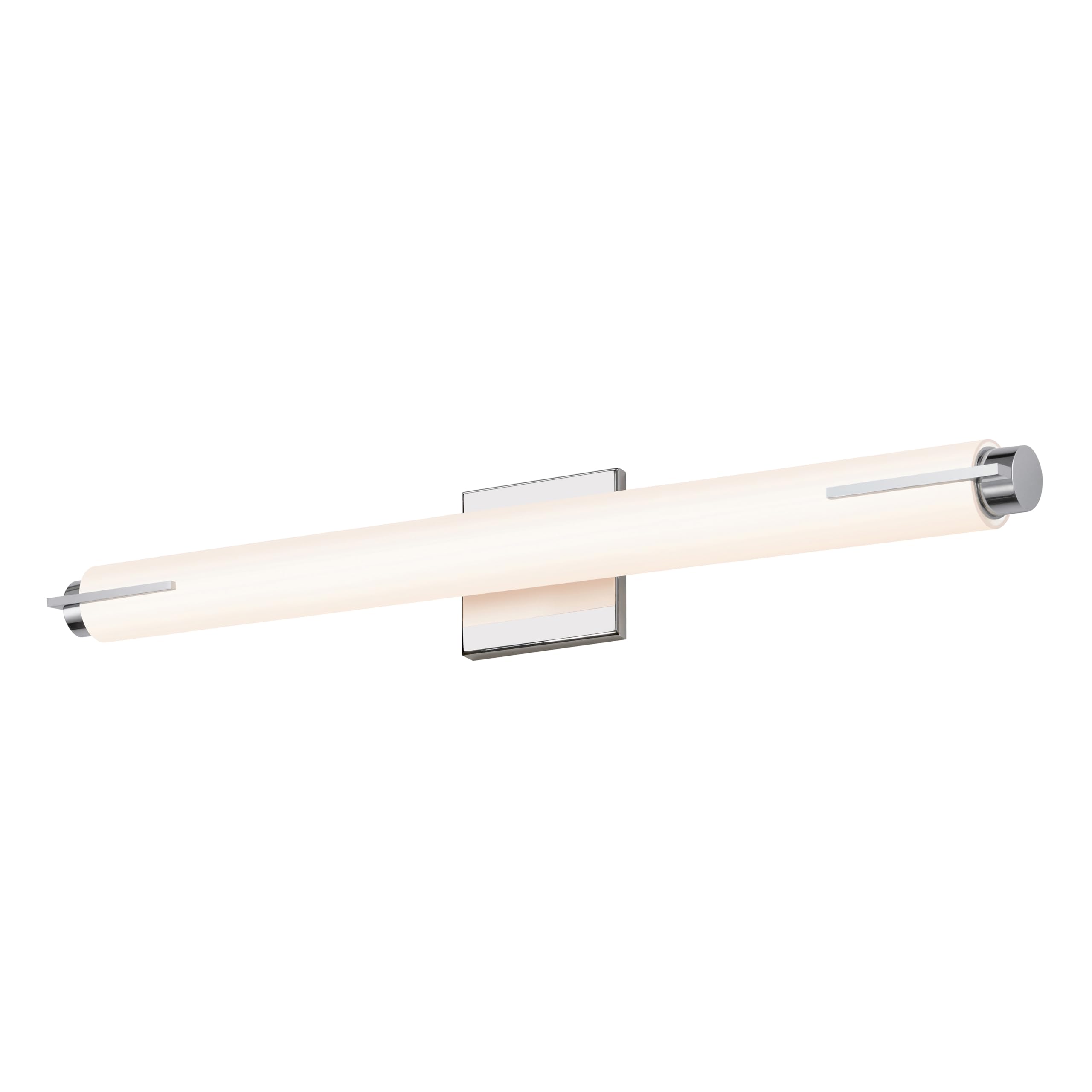 Sonneman Tubo Slim LED Linear Vanity Light Fixture, Polished Chrome