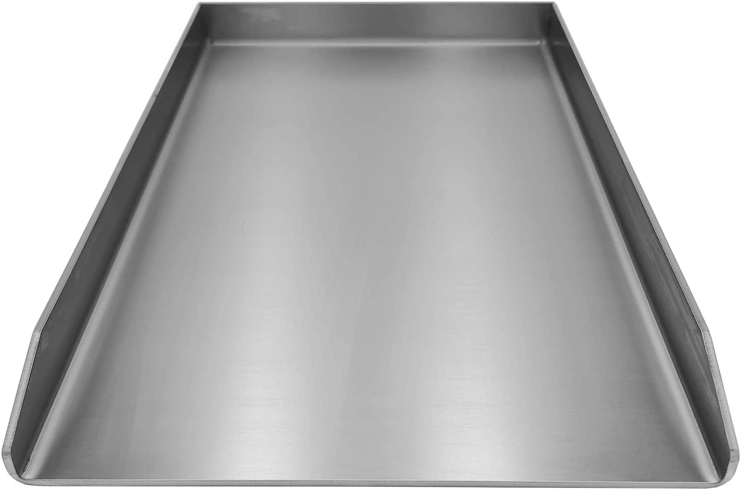 Edelstahl Plancha für Gasgrills/Grillplatte/kompatibel Napoleon Lex und Rösle Videro G3/G4/G6 (450x340mm)