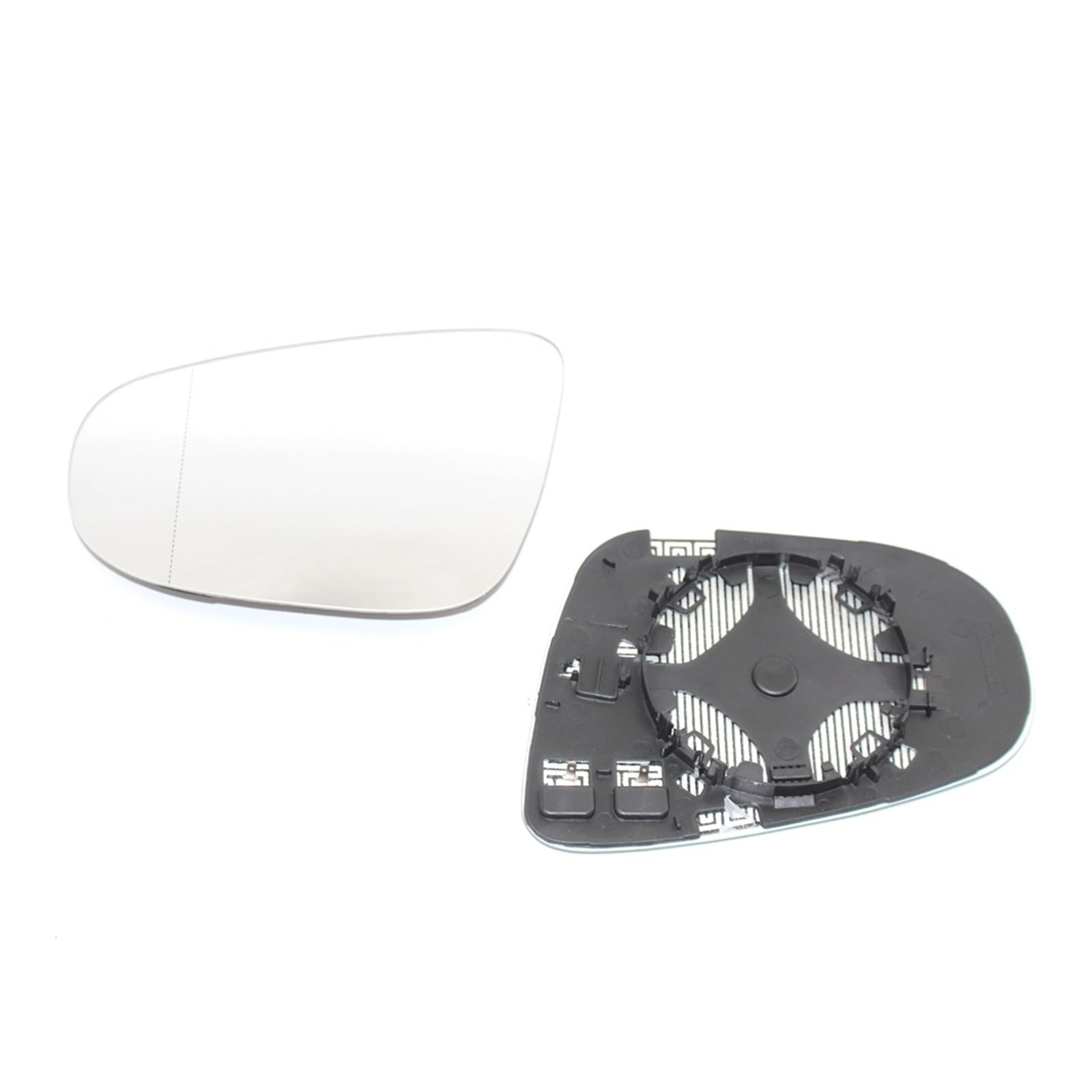 Cristal Retrovisor para Golf 6 para MK6 2 uds Cristal de Espejo retrovisor calefactable para Coche Espejo retrovisor Vidrio Lente