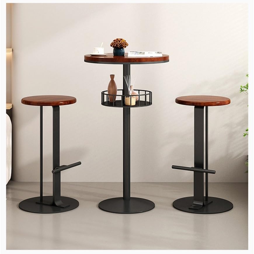Table haute pour balcon compacte avec rangements pour petits espaces - 2