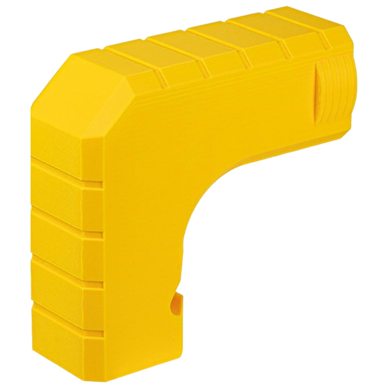 Zorayorce Yellow Tool Free Table Saw Dust Collector Adapter Hanging Bucket Design Efficient Sawdust Catcher For Bucket Hanging Design Workshop & Diy Sawdust Catcher Attachment (Yellow)