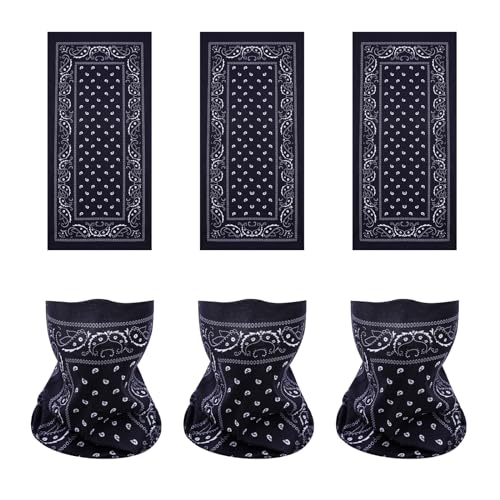 Image of Face Mask Multi Bandana Neck Gaiter Seamless Magic Headband Outdoor Face Scarf for Dust Wind and UV Resistance