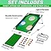 GoSports BattleChip Tour Backyard Golf Cornhole Game – Includes 2 Targets, 2 Chipping Mats, 16 Foam Golf Balls, Scorecard and Carry Case