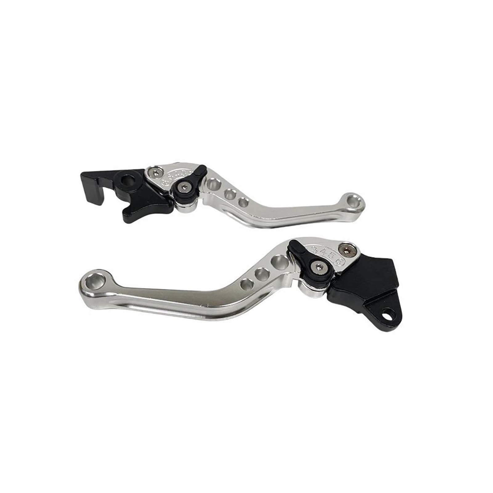 MBPBVRVAF Handlebar Clutch Brake Universal CNC Motorcycle Clutch Brake Levers Accessories Modified Horn Adjustable Hand Drum Lever GY6 Modification Adjustable Clutch Leve(A)
