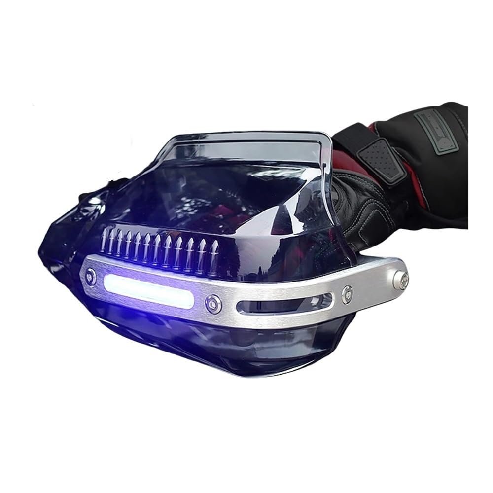 Protège-main moto à LED éclairage de sécurité pour motocross - 6