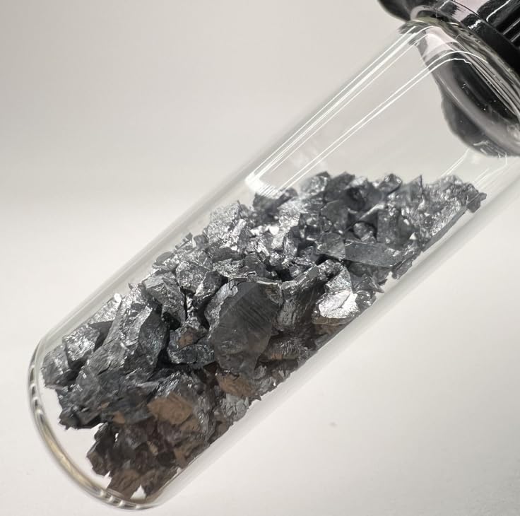 Chromium Metal Element Sample | 99.9%+ Pure 10 Grams | Chemistry, Experiments, and Collections