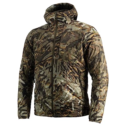 TUO Clement Puffer Hooded Jacket - Packable, Lightweight, and Wind-Resistant - High-Performance Outdoor Gear for Hunting