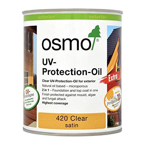 Osmo UV Protection Oil 420 Extra (Exterior) 0.75ltr Cover