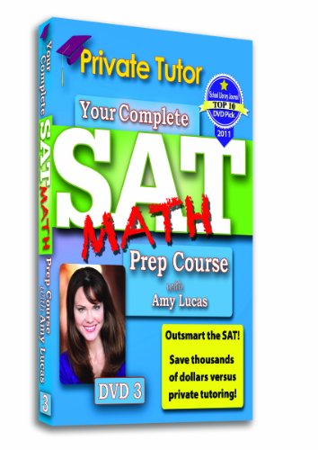 SAT Math Prep Course DVD 3 con explicaciones en video paso a paso 2