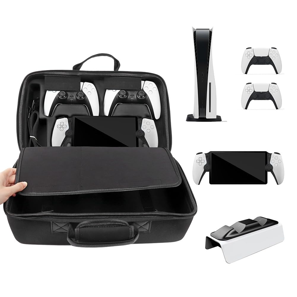 Custodia protettiva Borsa da trasporto antiurto Borsa da viaggio portatile compatibile for PS5 Slim