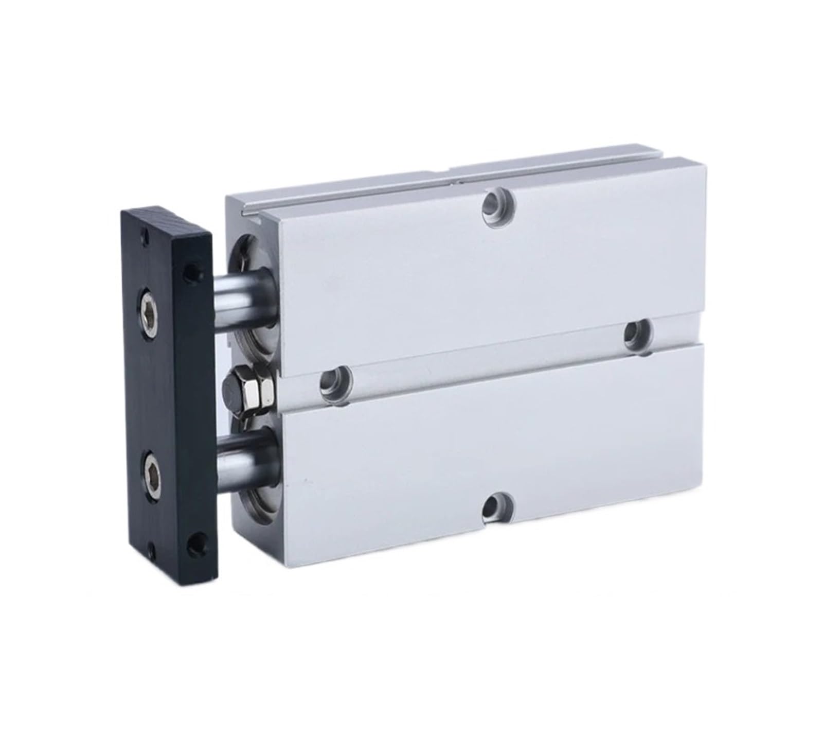 Cylindre double arbre TN10 à double tige guidée pour automatisme pneumatique compact