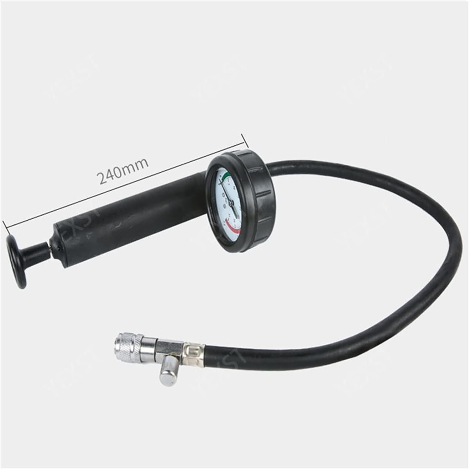 Coolant Pressure Tester kit 18pcs Universal Radiator Pressure Tester AndWater Tank Leak Detector Car Cooling System Kit Coolant Pressure Tester Kit Car Diag Vacuum Type Cooling System Kit