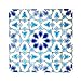 DYARI Set of 4 Decorative Ceramic Tiles – Hand Painted Indoor & Outdoor – Spanish Artisan Top Kitchen – Mediterranean Tiles 8