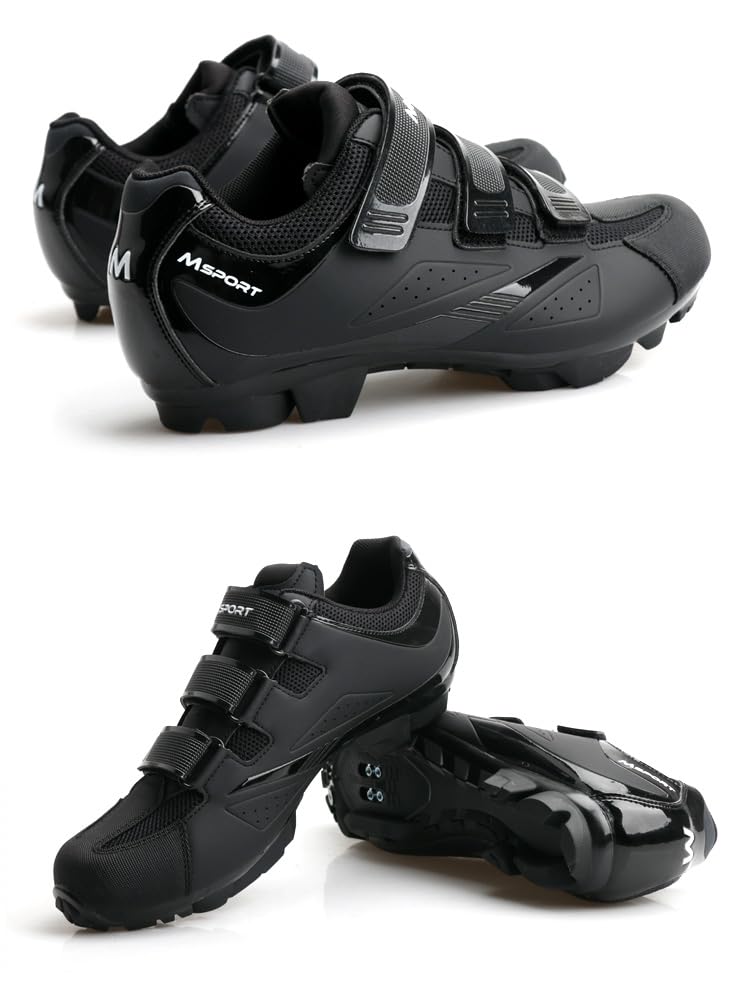 Zapatillas de Ciclismo MTB Profesionales para Hombre y Mujer – Transpirables, Antideslizantes y Compatibles con Pedales SPD
