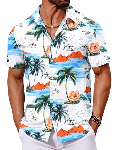 Chemises a fleur homme pour rester au frais avec style pendant l'ete