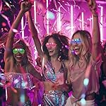 40 Pack Led Glasses,Light Up Glasses,Glow Glasses Glow In The Dark Party Supplies Suitable For Kids/Adults, Rave neon Flashing Party For Birthday Mardi Gras New Year's Eve Decoration - Image 3