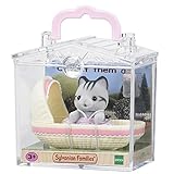 Sylvanian Families - 05198 - Bebé Para Llevar ( Gato en Cuna)(EPI)