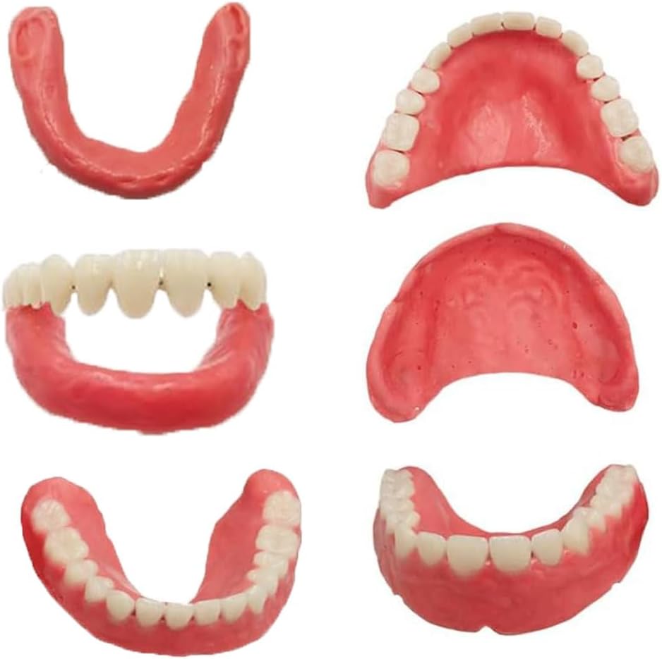 Tooth Repair Kits DIY for Making Temporary Partial or Full Dentures,Tooth Fixing Kit for Improving Condident Smile