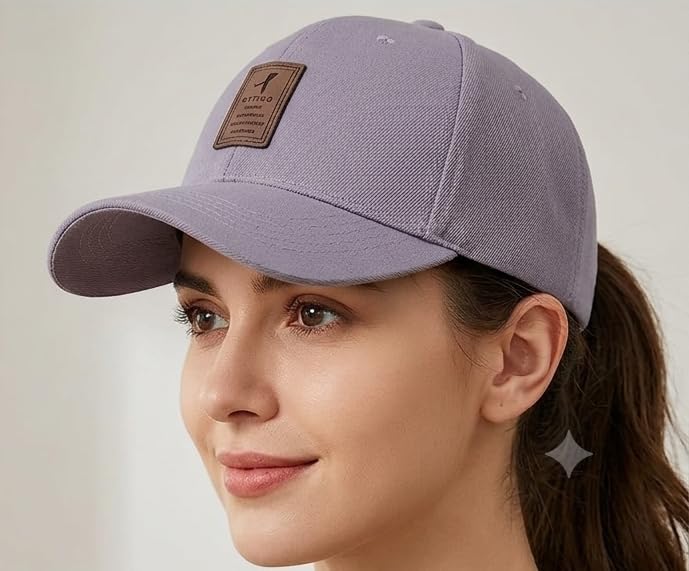 Image of rytoria Combo 3 Pcs Cap for Men and Women Unisex Cotton Caps Adjustable Strap Free Size Summer Sports Cricket Gym Dance