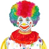 Kid's Rainbow Clown Synthetic Wig - Fits Most Children, 1 Piece - Perfect for Clown Costume Accessory for Parties and Events