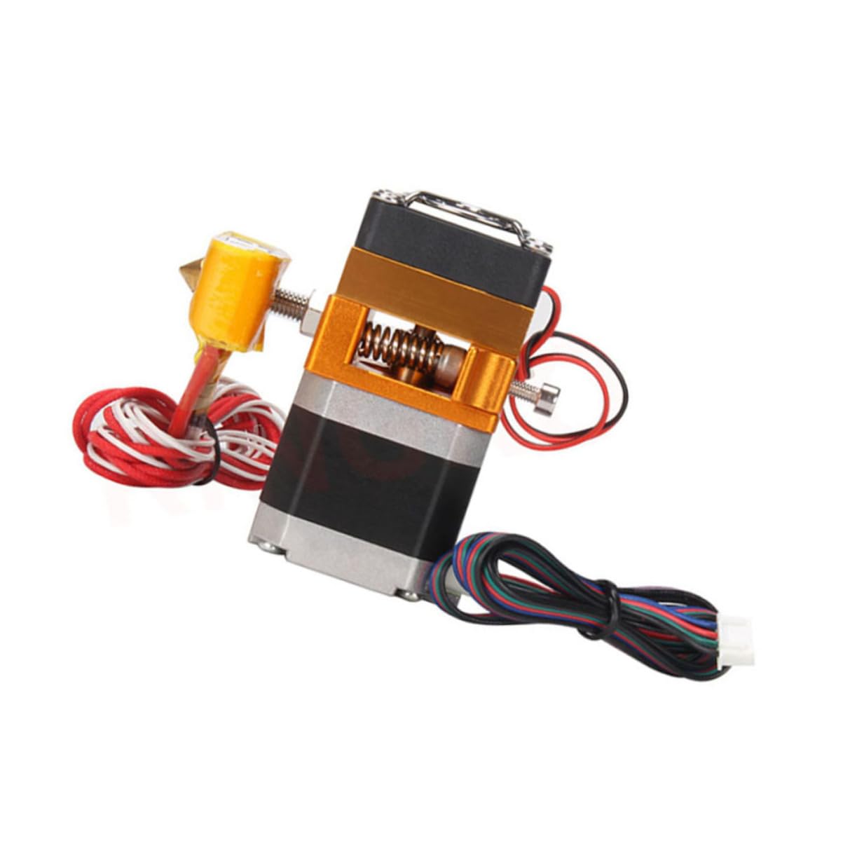 3d-drucker Extruderkopf 1, 75mm 0, 4mm 12v 40w aus Kupfer | Aluminiumlegierung und Edelstahl, als Ersatz für Defekte Einheit, Kompatibel mit Mk8 und Prusa I3