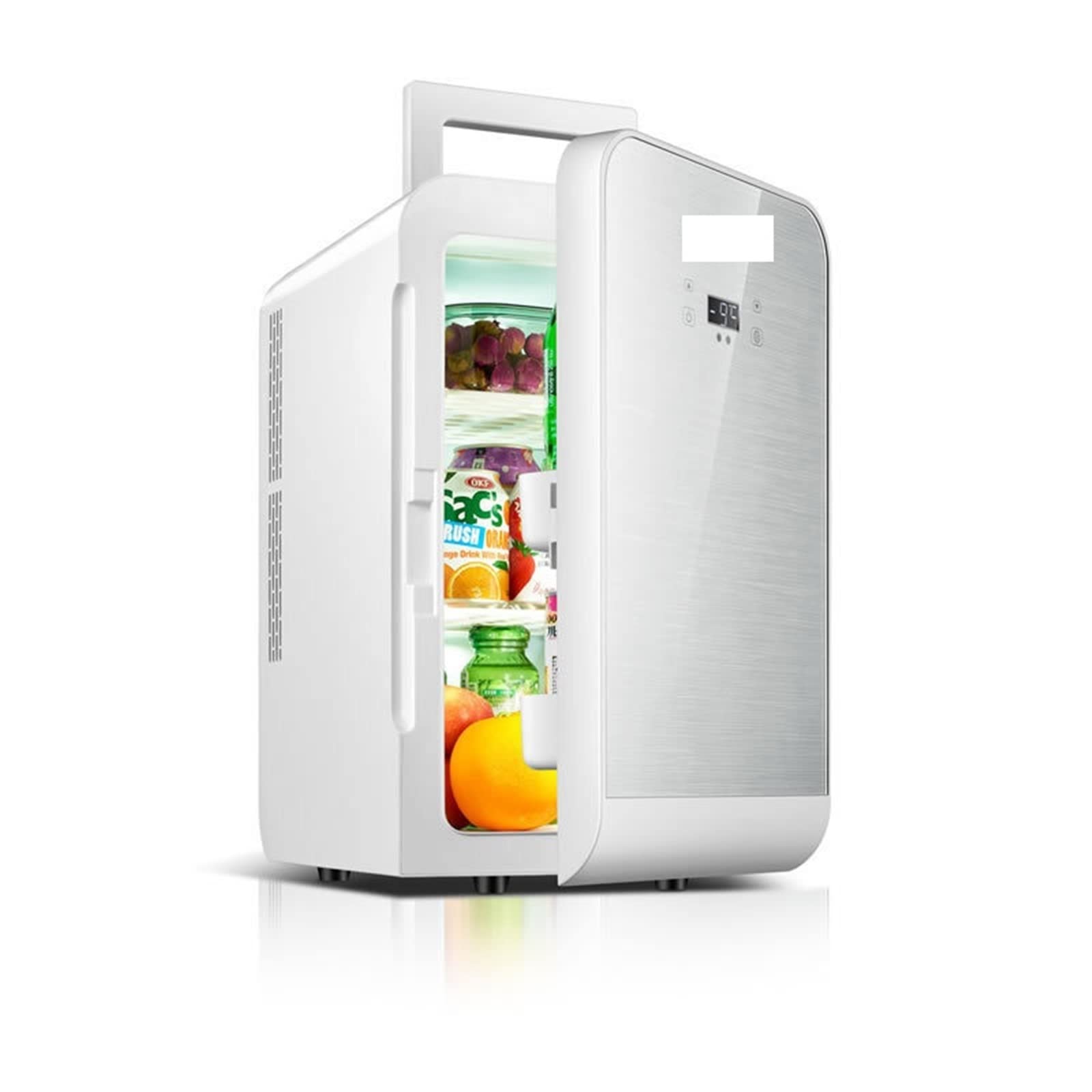 Beverage refrigerator Refrigerator Refrigeration Heating Dual-use Refrigerator Mini Portable Dormitory Apartment Small Refrigerator