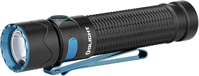 OLIGHT WM 2 Tactical Torch 1750 Lumens Rechargeable LED Torch with Proximity Sensor and Dual Switch, Pocket Handheld Torches for Emergency Camping Outdoor Hiking (Black)