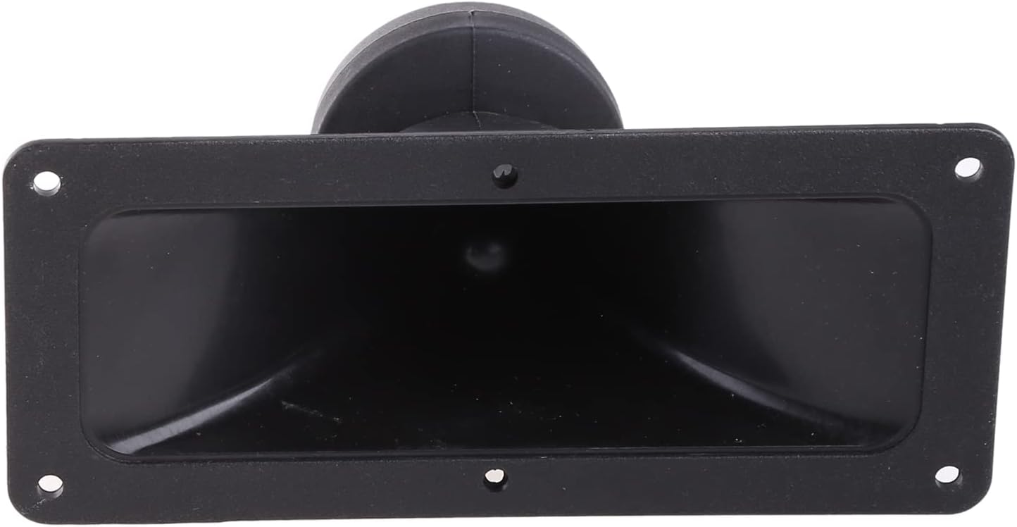 Tweeter Loudspeaker Piezoelectric Buzzer Ceramic Treble Rectangle Wide Dispersion Horn Tweeter Accessories Black
