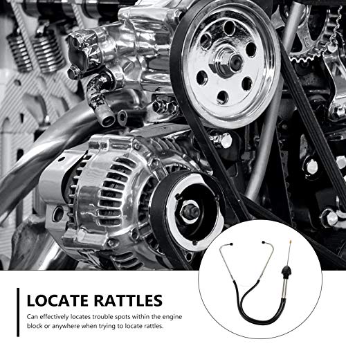 Healifty Cilinder Stethoscoop Auto Interne Cilinder Stethoscoop Geluidsdetectie Reparatie Tool (Zwart) - Image 8