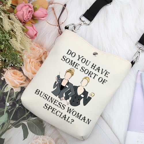 G2TUP Movie Inspired Gift Businesswomans Special Crossbody Bag Movie Fan Travel Bag 90s Movie Quote Merch2