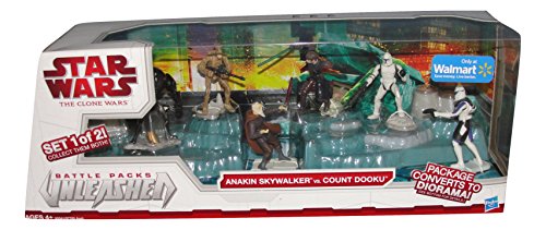 Star Wars Battle pack unleased (Set 1 of 2). Anakin Skywalker vs. Count Dooku