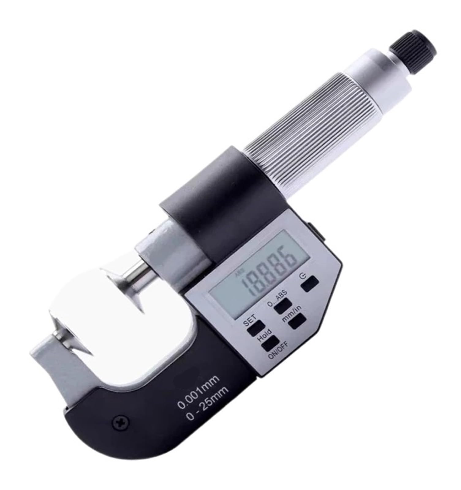 FQJYXWEWL Electronic Disk Micrometer IP54 0-25mm 0.001mm 25-50mm 50-75mm 75-100mm Industrial Quality DIN40050/IEC529 Digital(175-200mm)