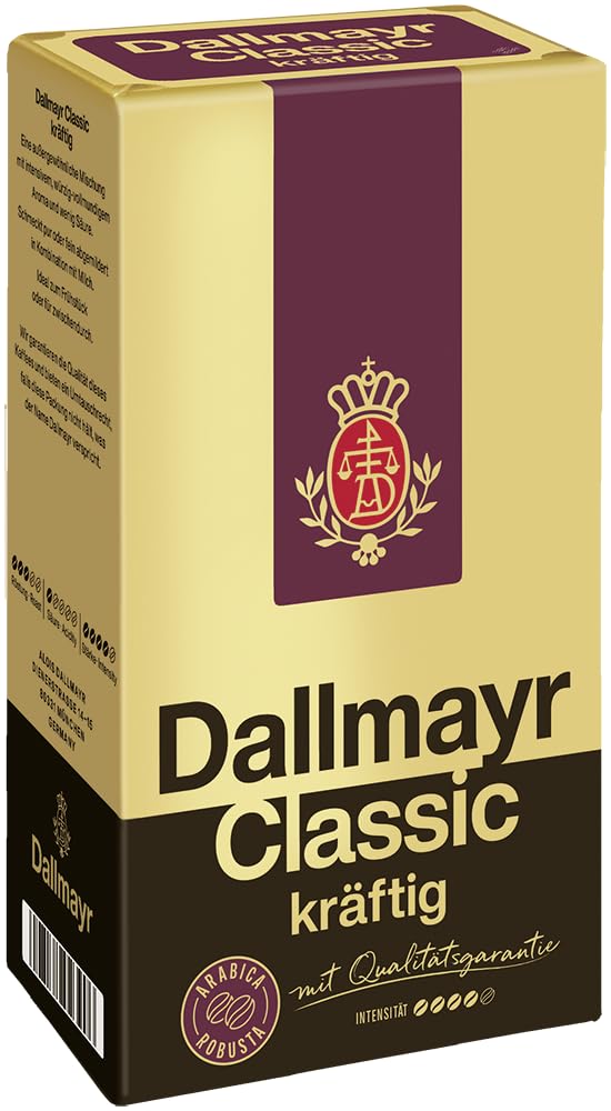 Dallmayr Classic powerful 500 g ground : Amazon.com.be: Grocery