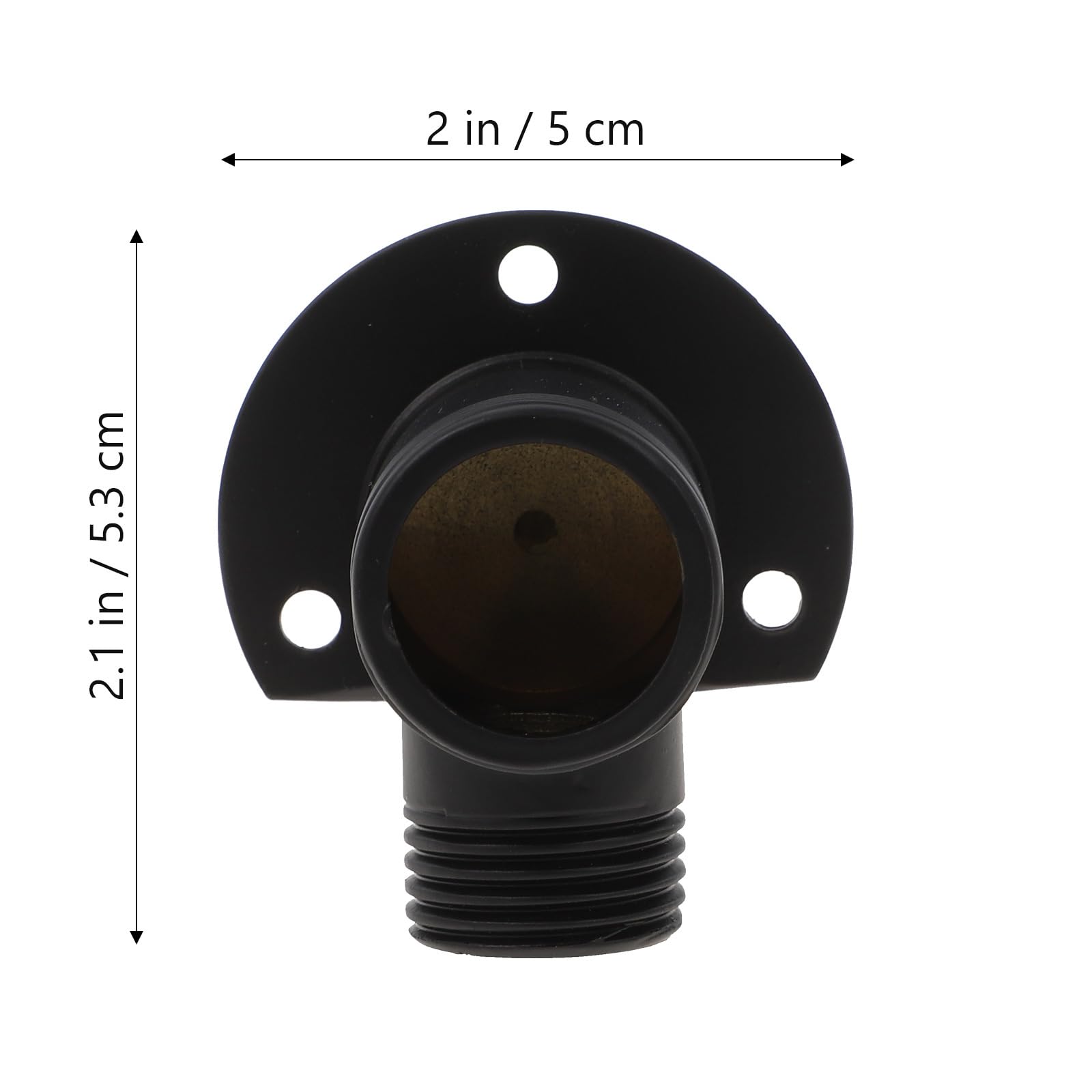 DOITOOL 2 Pieces Adapter Hand Shower Valve Mount Apple Bracket Installation Kit For Faucet System With Hose Head Hose - Image 3