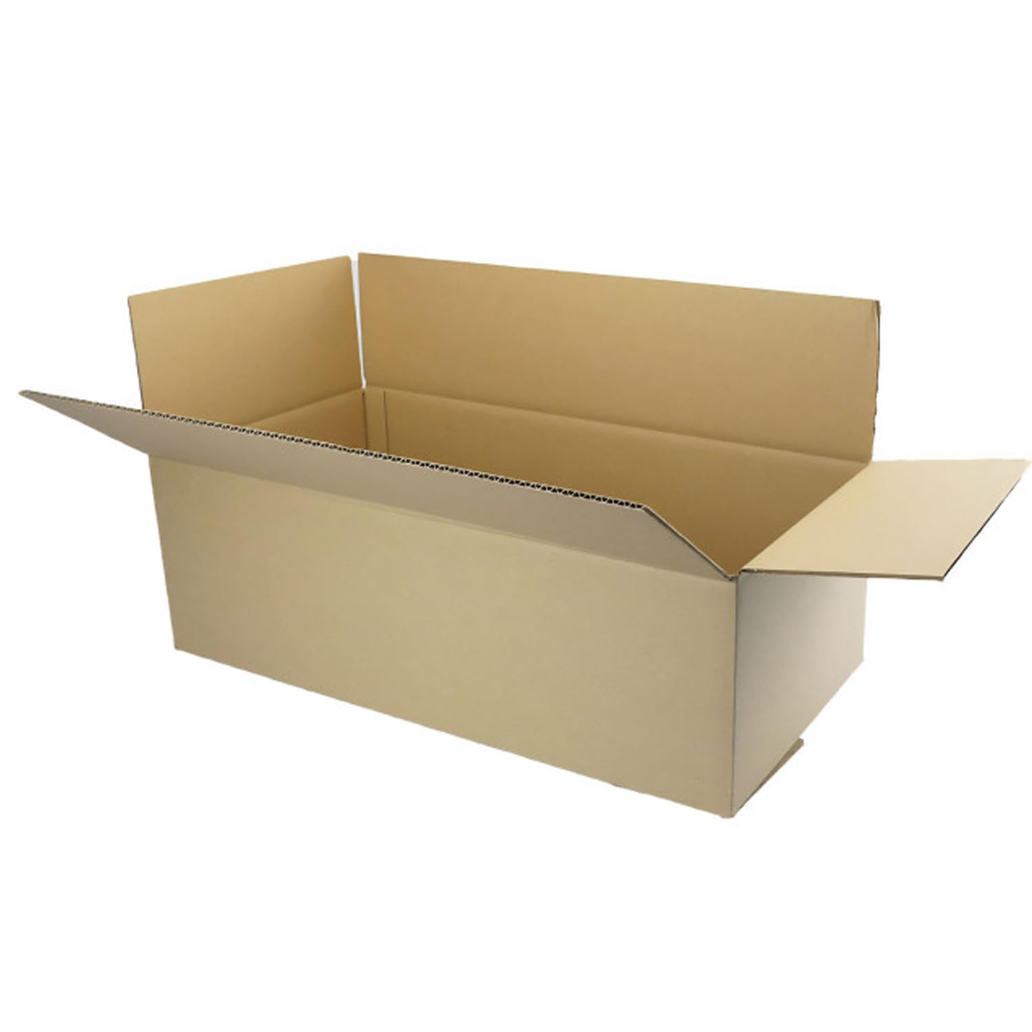 Pack de 15 cajas de cartón robustas. 70cm x 30cm x 25cm. Cerradas, sin asas troqueladas. Ideales para almacenaje, mudanzas y envíos de paquetería o logística.