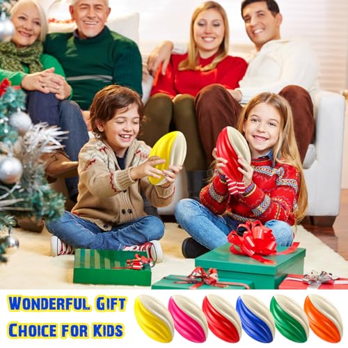Image of Jerify Mini Footballs for Kids Spiral Foam Football Bulk 5 Inch Soft Small Waterproof Foam Ball Sports Birthday Toddler Football for Indoor and Outdoor Game (Classic Color,12pcs)