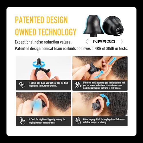 EARMOR M20T PRO Upgraded Electronic Shooting Ear Protection, NRR 30dB, Bluetooth 5.4, Noise Canceling & Sound Amplification, Tactical Hearing Protection for Gun Range, Waterproof, Wind Resistant - image 4