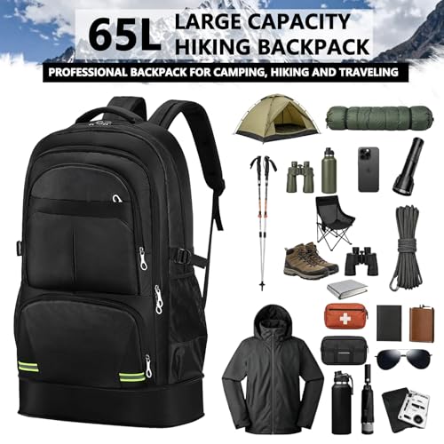 Lizbin 65L Hiking Backpack