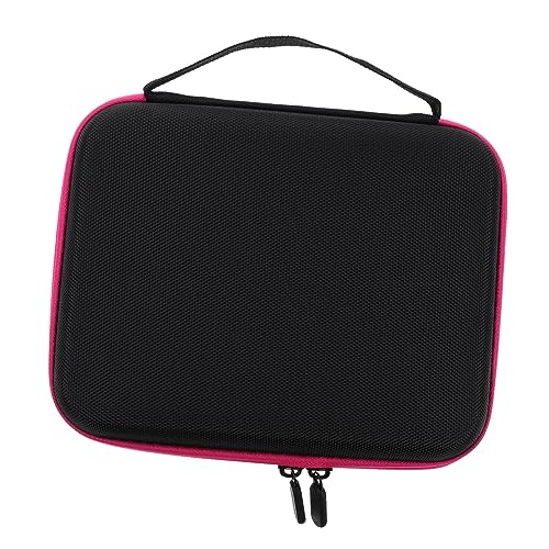 SOESFOUFU Essential Oil Carrier Oil Container 63 Slots Nail Polish Case Portable Storage Handle Easy Zipper